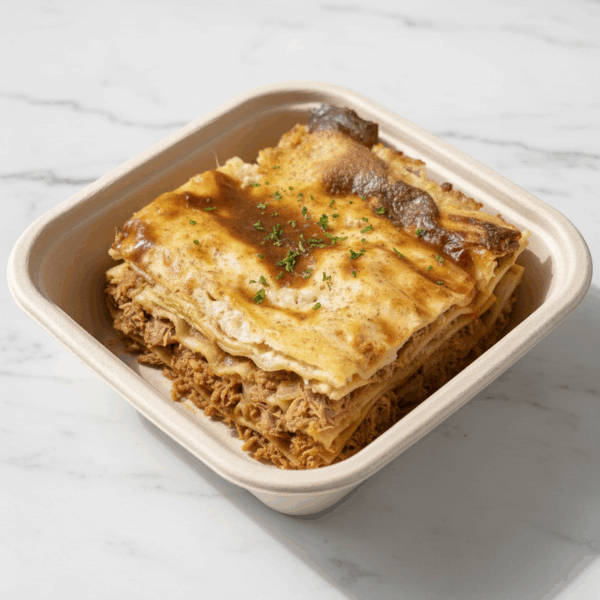 Lasaña de atún